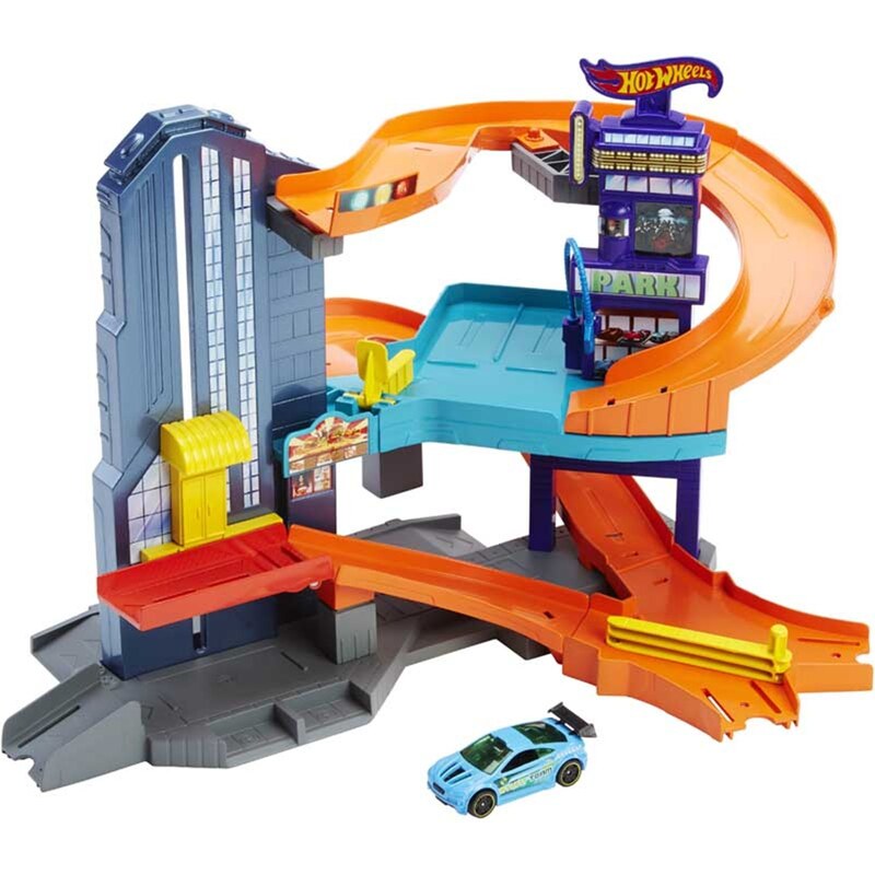 Mattel HW City - Coffret ville - multicolore