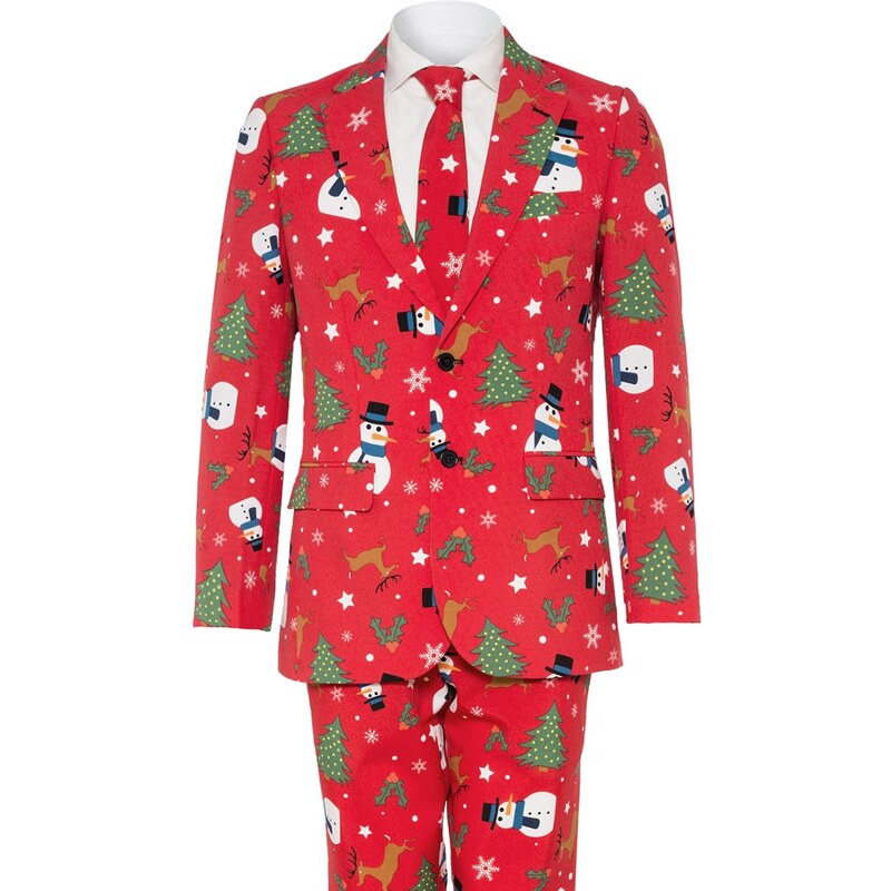 OppoSuits CHRISTMASTER Costume red