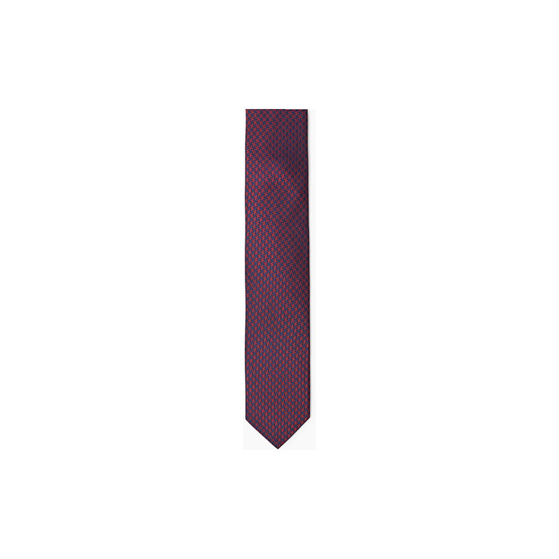 Esprit Cravate motif pied-de-poule 100 % soie