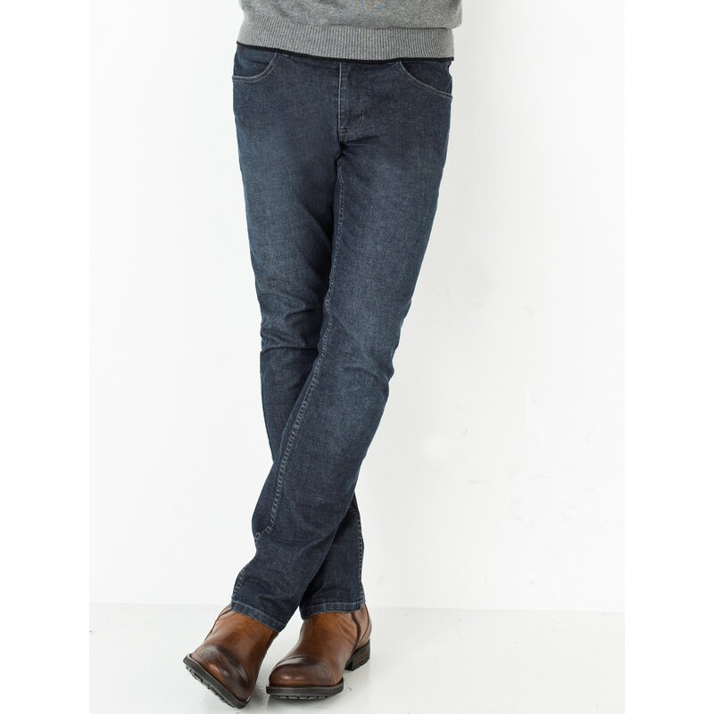 Jeans Homme Coton/élasthanne Slim Somewhere, Couleur Black Indigo
