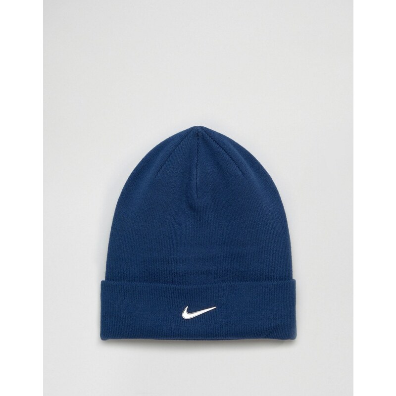 Nike - 803734-423 - Bonnet avec logo virgule - Bleu - Bleu