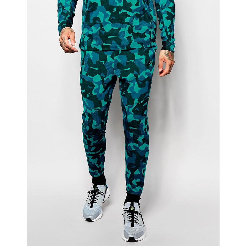 Nike - Tech - Pantalon de jogging skinny en polaire - Bleu 823499-301 - Bleu