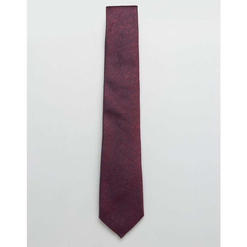 Ted Baker - Cravate texturée 7 cm - Rose
