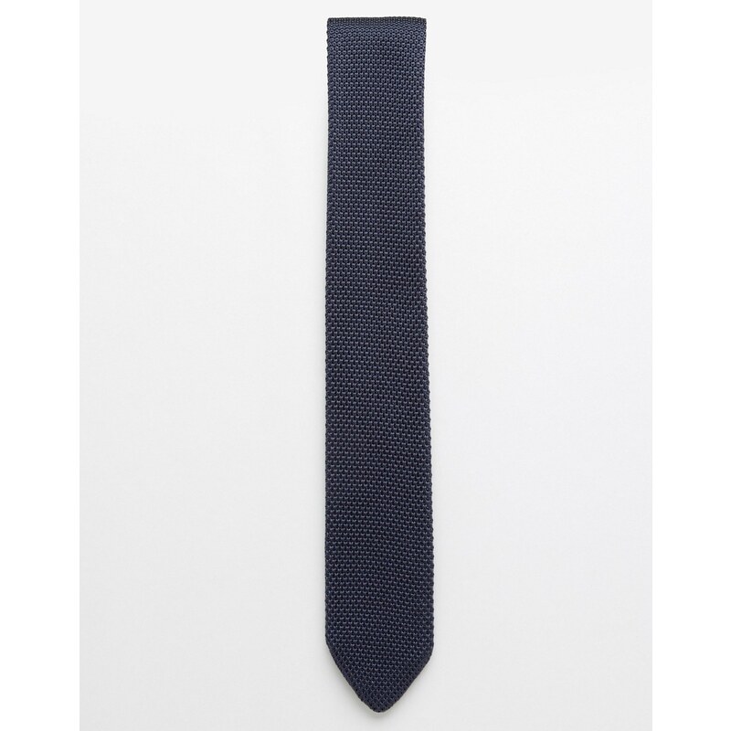 Ted Baker - Cravate en maille - Bleu