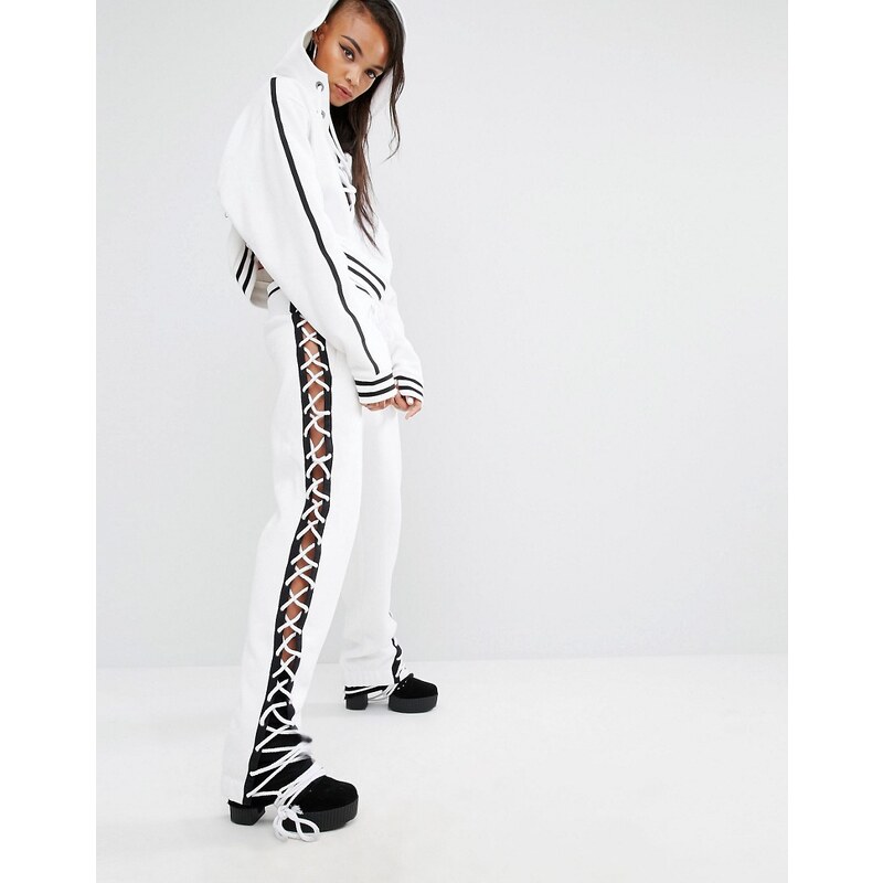 Fenty X Puma By Rihanna - Pantalon de survêtement lacé - Blanc
