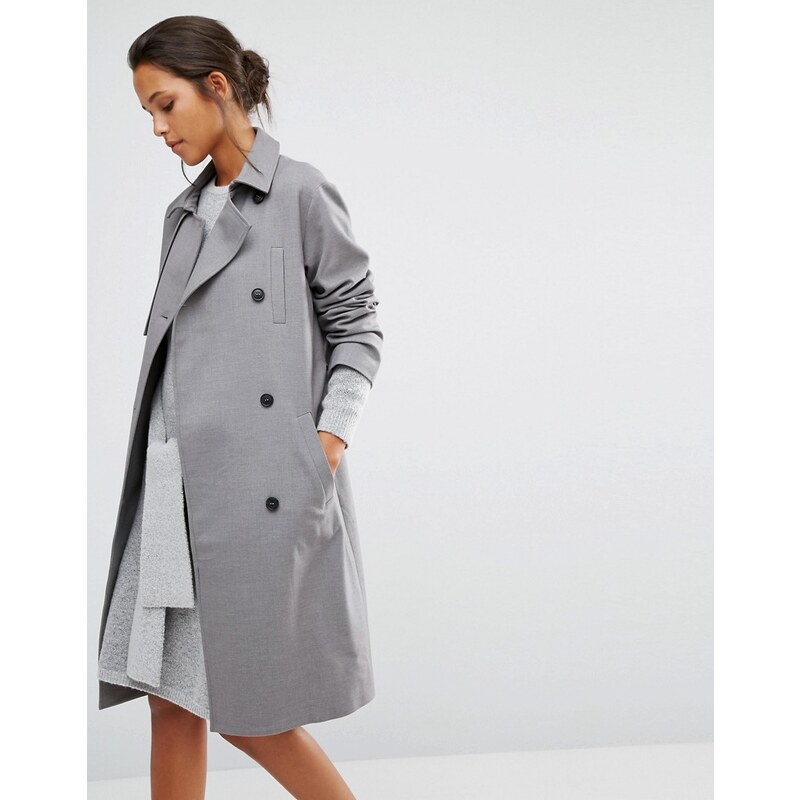 Selected - Uffi -Trench - Gris