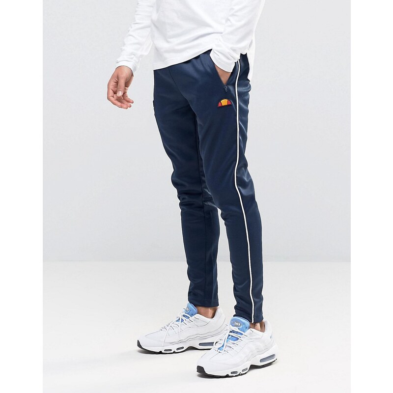 Ellesse - Pantalon de jogging skinny en polyester - Bleu marine