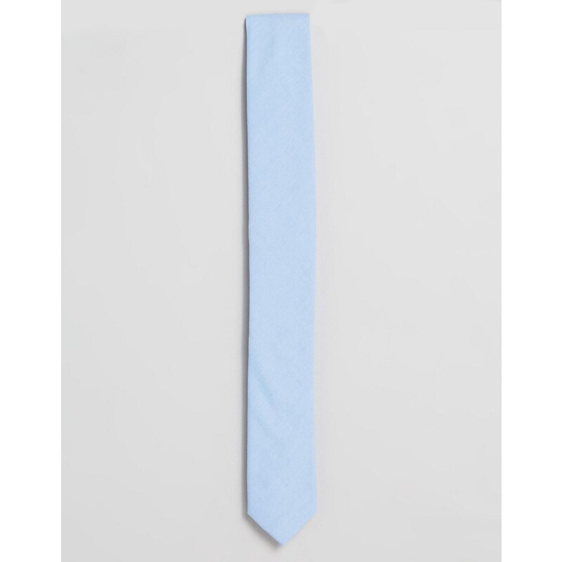 ASOS - Cravate - Bleu clair - Bleu