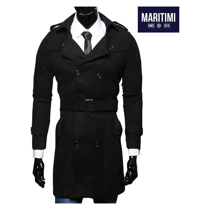 Maritimi Trench-coat classique avec ceinture