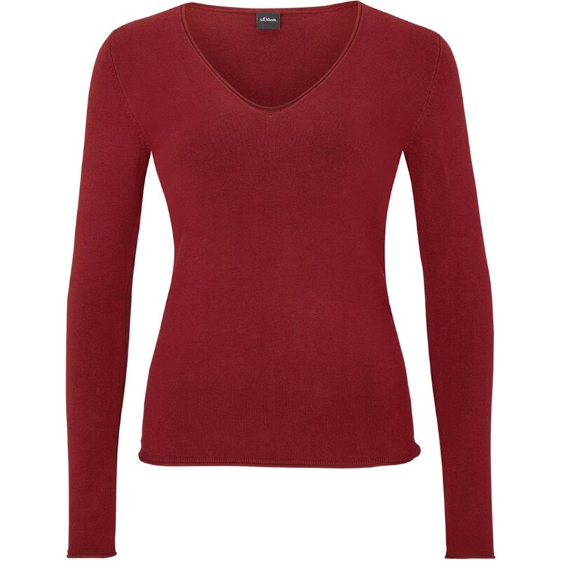 s.Oliver Pullover glory red