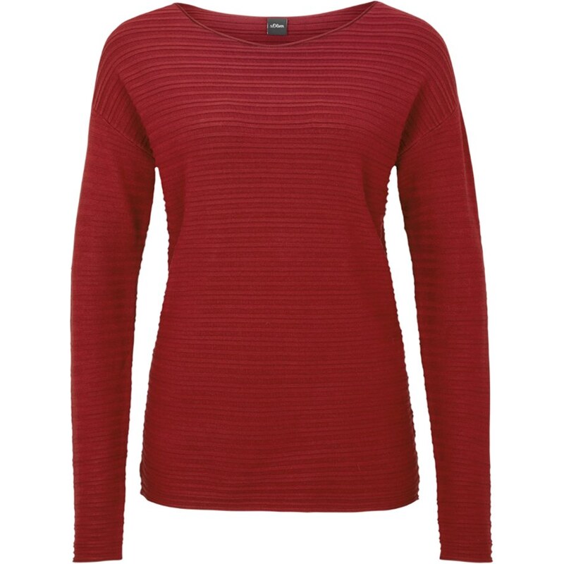 s.Oliver Pullover glory red