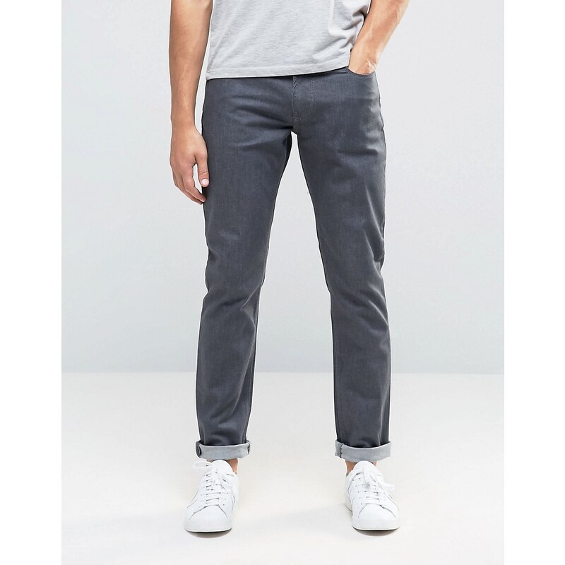 Armani Jeans - J06 - Jean slim stretch - Délavé gris - Gris