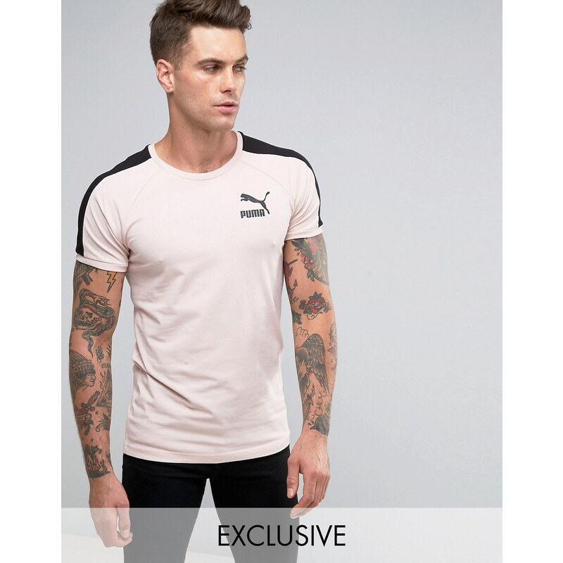 Puma - T-shirt moulant, exclusivité ASOS - Rose - Rose