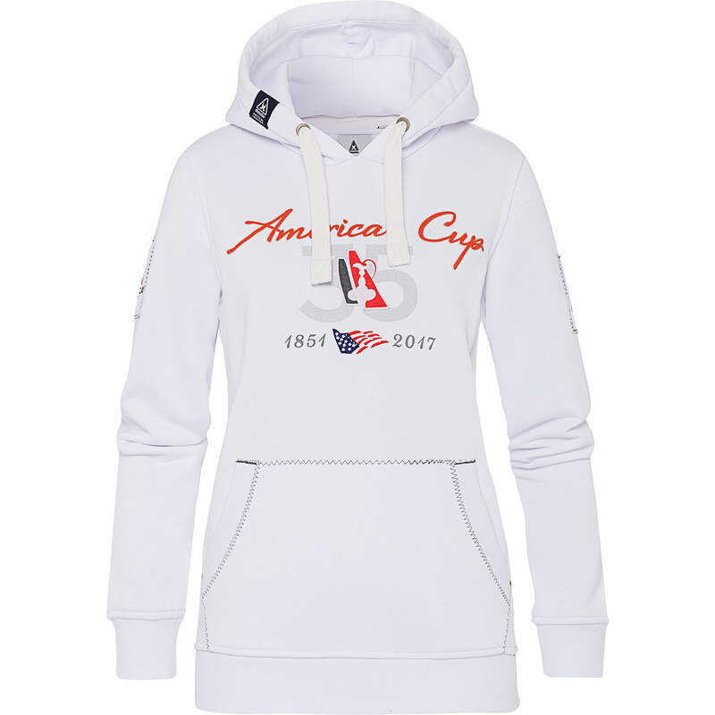 Gaastra Hoodie America's Cup Femmes Sweats blanc