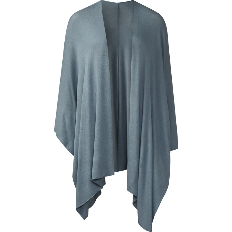 Street One - Poncho ouvert Mona - sterling blue