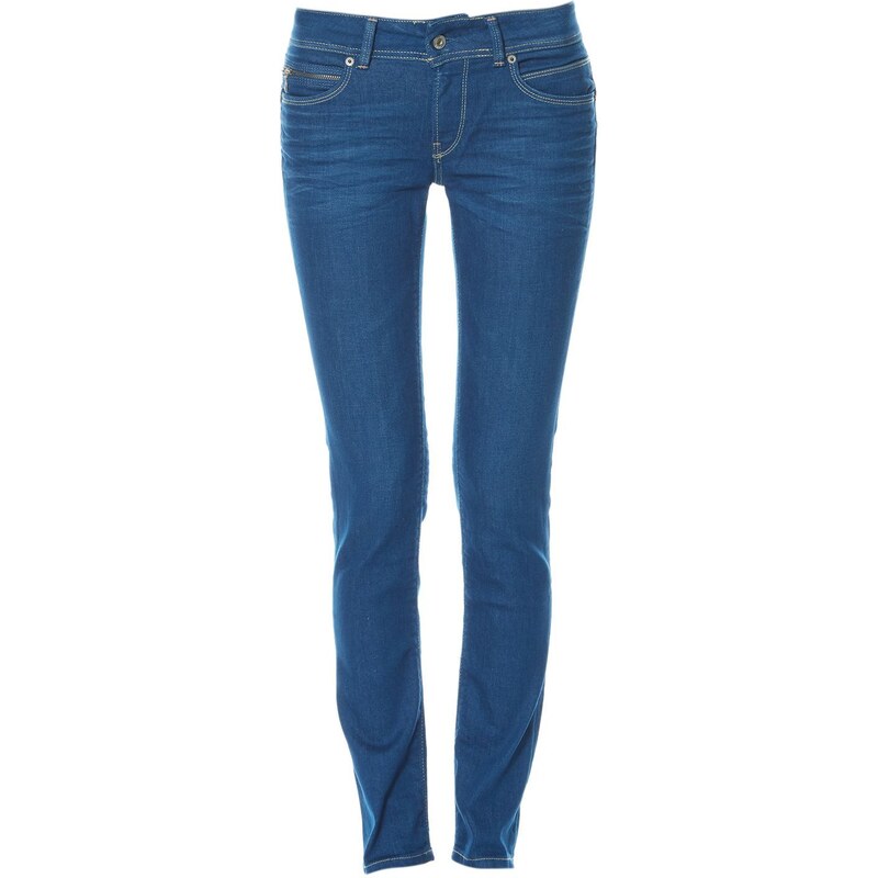 Pepe Jeans London New Brooke - Jean slim - denim bleu