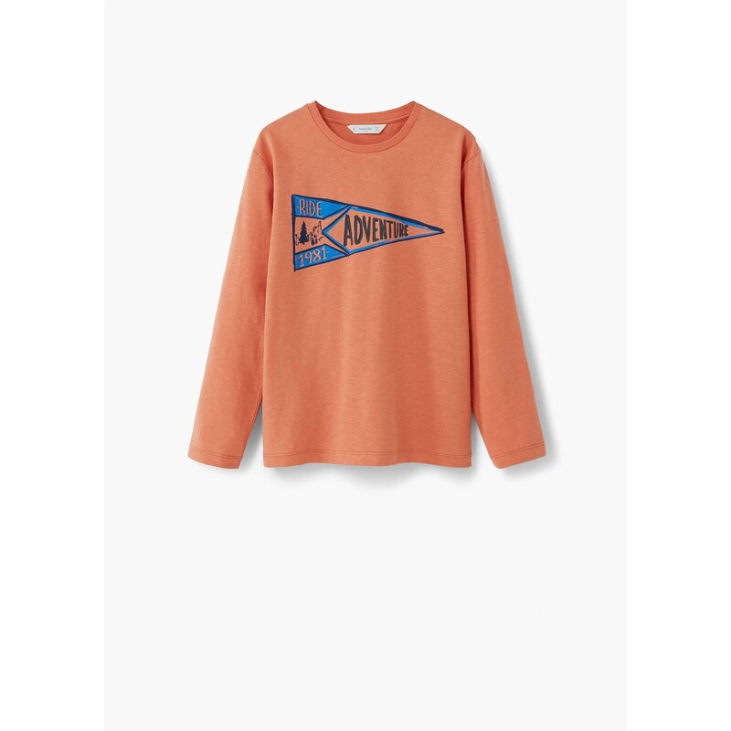 Mango Kids T-shirt - orange
