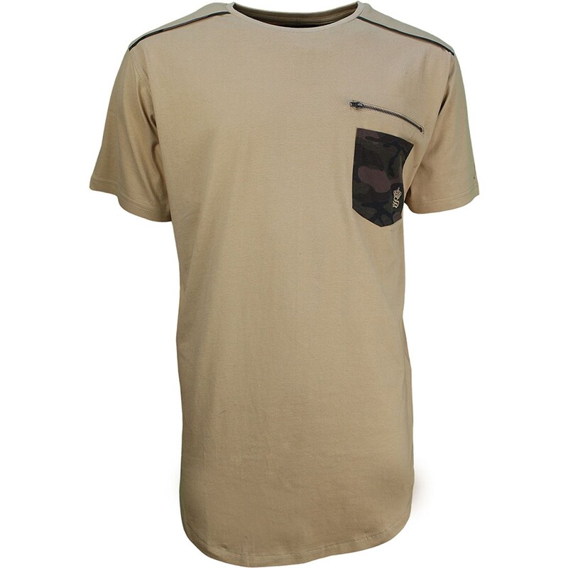 Soulstar MT SAWSHARK - T-shirt - beige