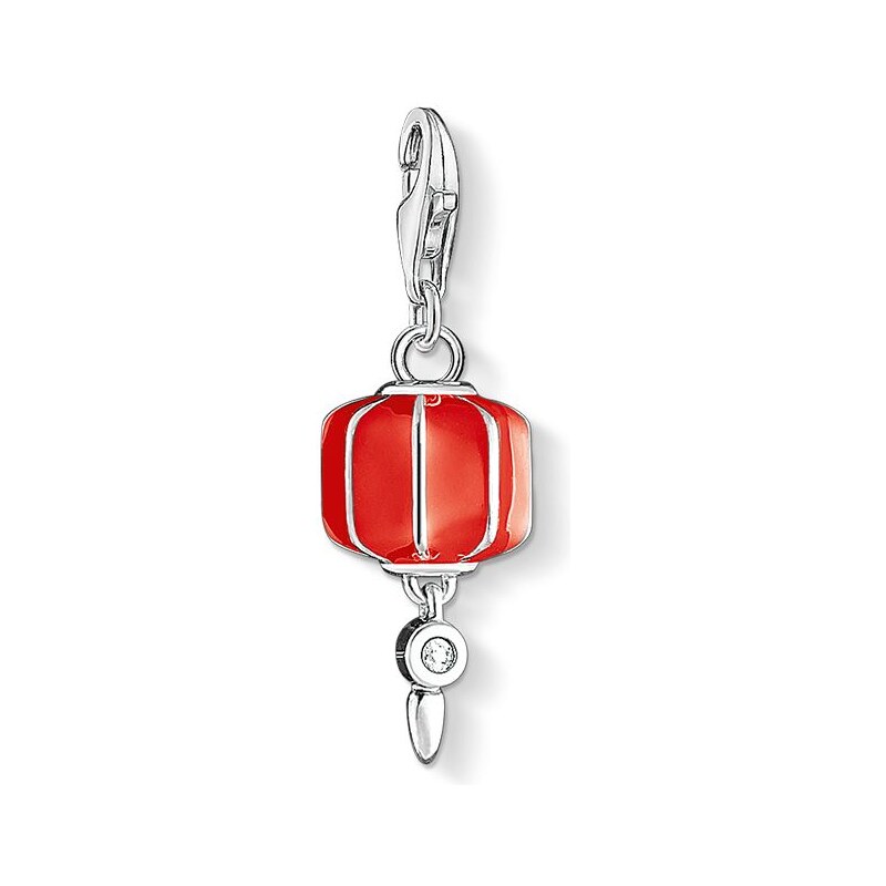 Thomas Sabo pendentif Charm ´´lampe chinoise´´ rouge 1273-041-10