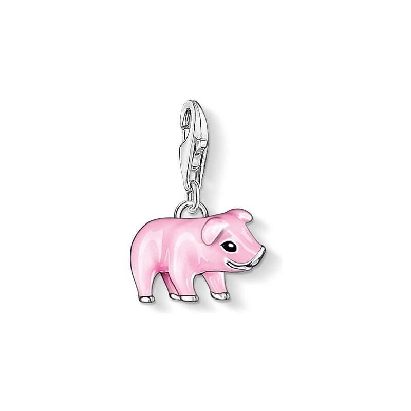 Thomas Sabo pendentif Charm ´´petit cochon rose´´ rose 0830-007-9