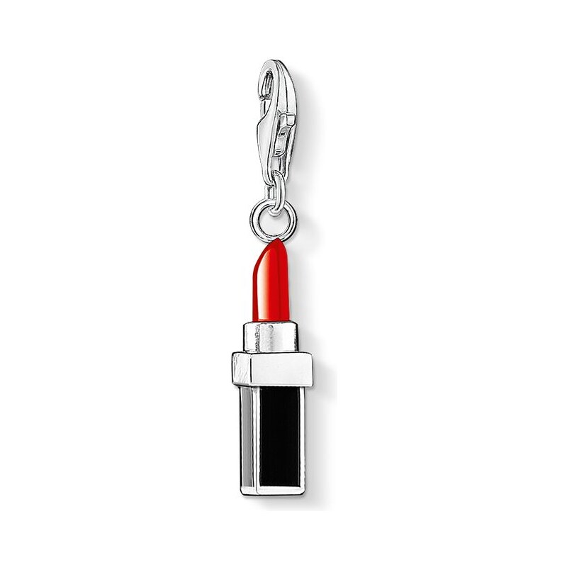 Thomas Sabo pendentif Charm ´´rouge à lèvres rouge´´ rouge 0298-007-10