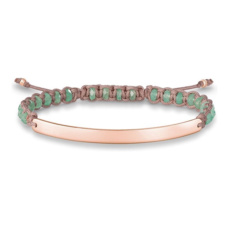 Thomas Sabo bracelet vert LBA0054-891-6-L21v