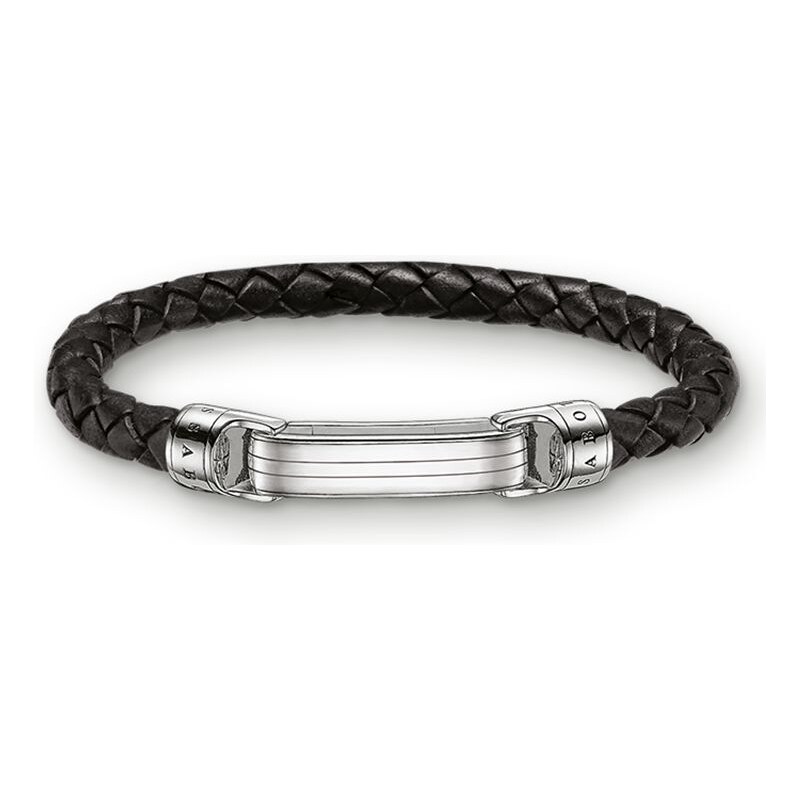 Thomas Sabo Bracelet de cuir noir LB49-008-11-L23