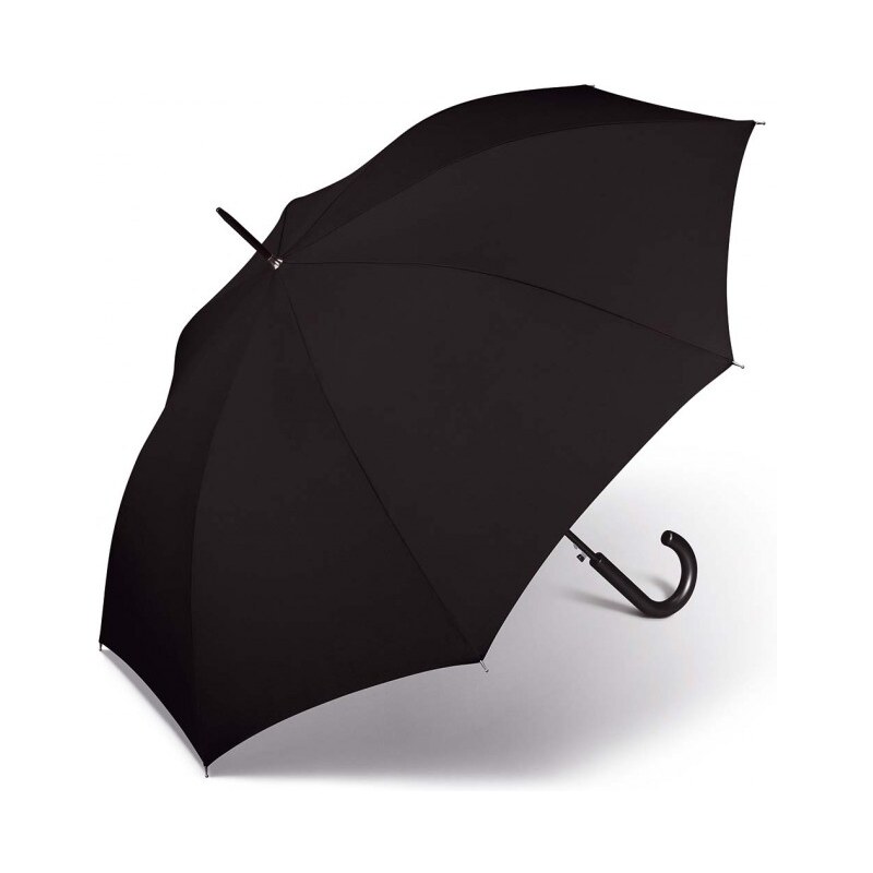 Parapluie Long AC Noir HAPPY RAIN