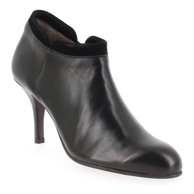 Boots Rosemetal J1193C1 Noir pour Femme en Cuir - Promo
