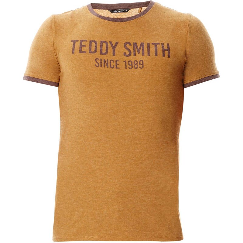 Teddy Smith Tristan - T-shirt - tabac