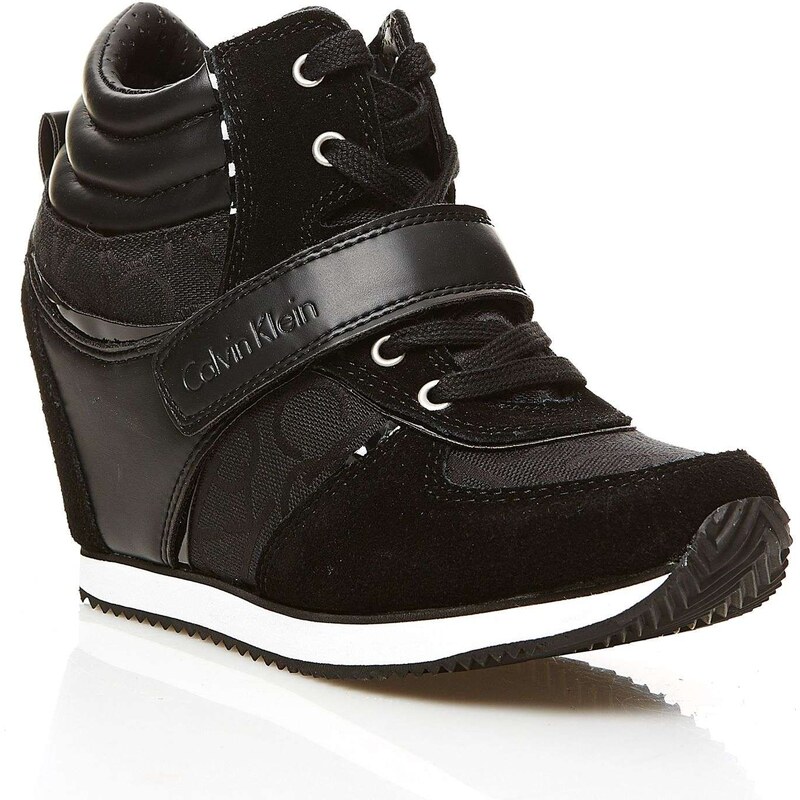 Calvin Klein Jeans Viridiana - Baskets compensées - noir