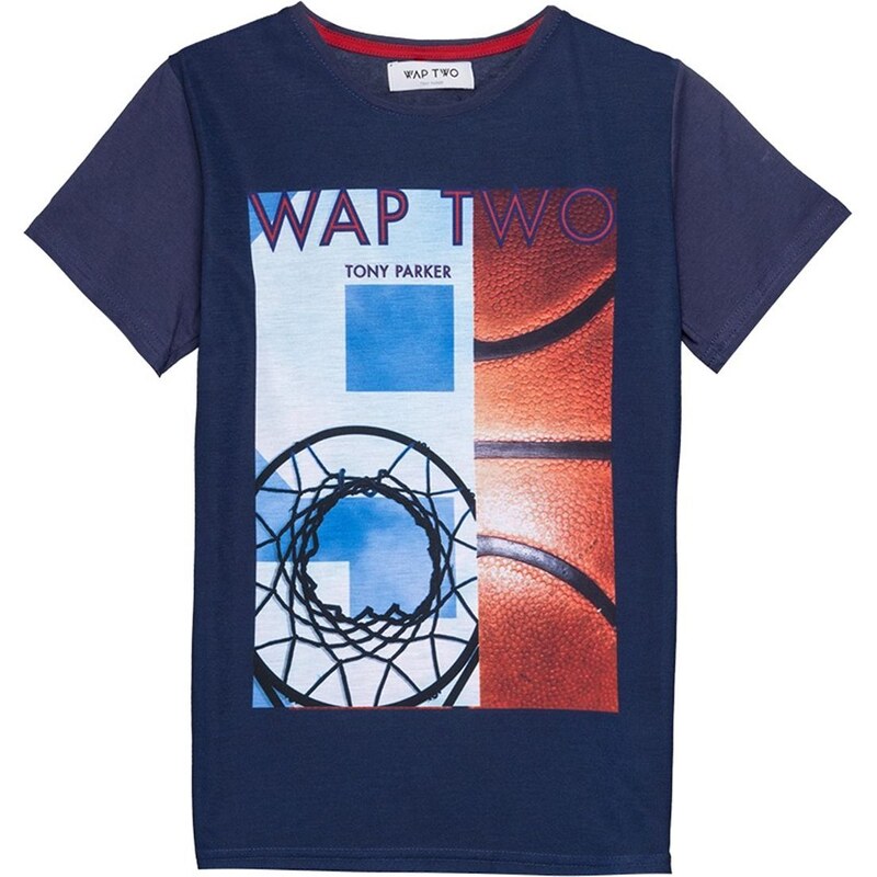 Wap Two Tony Parker - T-shirt - bleu marine