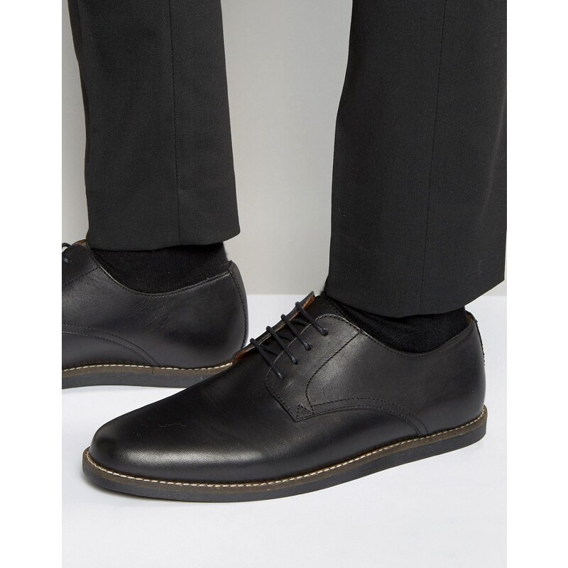 Frank Wright - Trinder - Chaussures en cuir à lacets - Noir - Noir