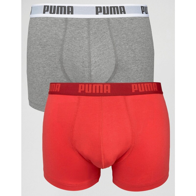 Puma - Lot de 2 boxers en coton stretch - Multi