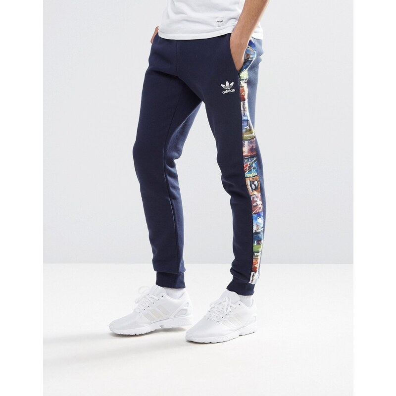 adidas Originals - BTS AY7784 - Pantalon de jogging - Bleu