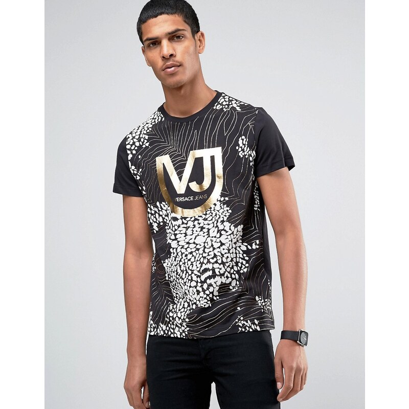 Versace - T-shirt imprimé - Noir