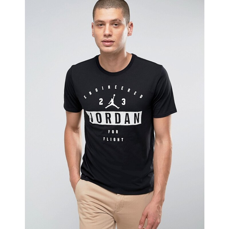 Nike Jordan - 801556-010 - T-shirt imprimé - Noir - Noir