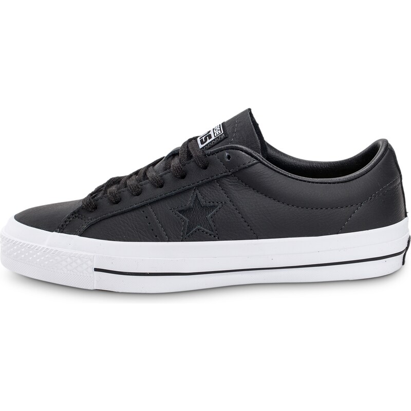 Converse Baskets/Tennis One Star Leather Noire Homme