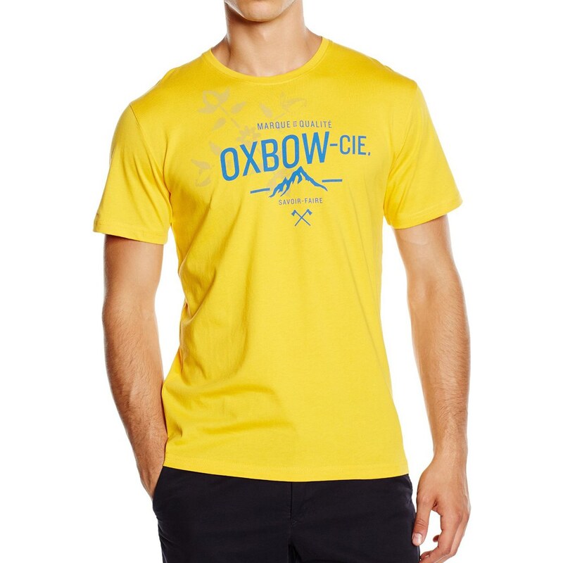 Oxbow T-shirt Tee Shirt MC Col Rond Saska Jaune -