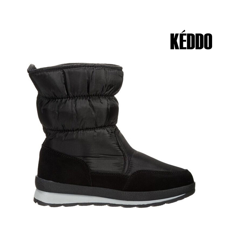 Boots matelassées en cuir Keddo