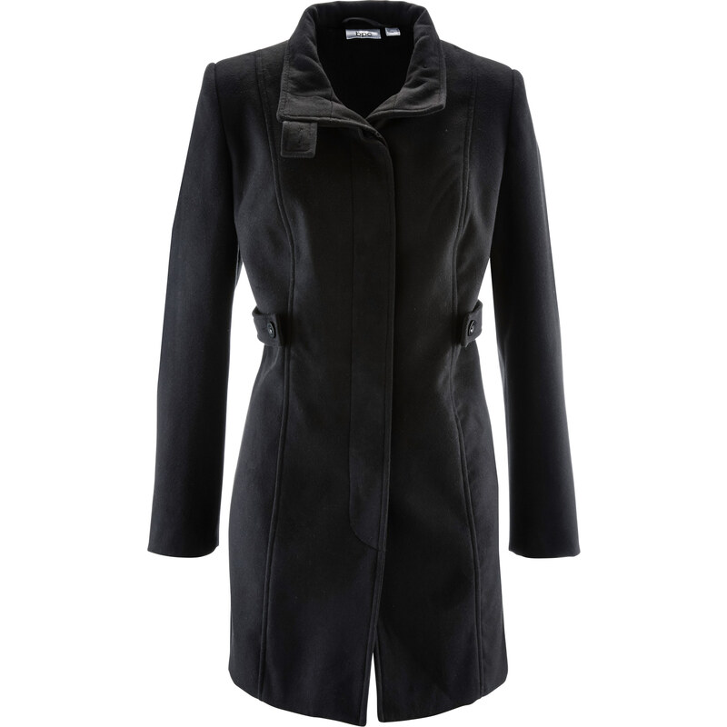 bpc bonprix collection Manteau noir manches longues femme - bonprix