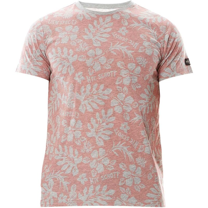 Schott T-shirt - rose