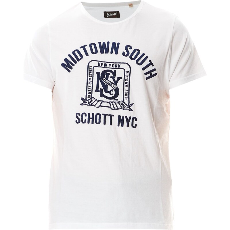 Schott T-shirt - blanc
