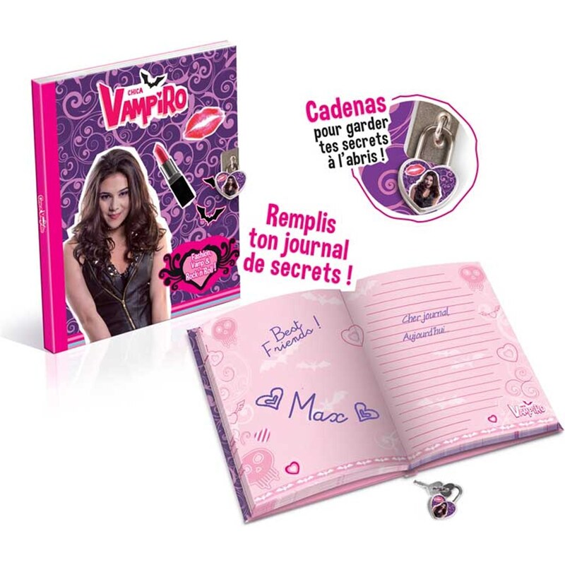 Journal secret Chica Vampiro Canal Toys