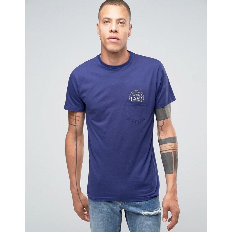 Friend or Faux - Future - T-shirt à poche - Bleu