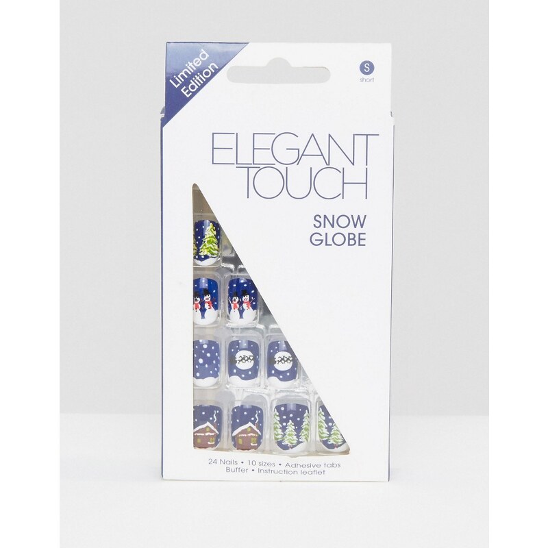 Elegant Touch - Faux ongles avec motifs de Noël - Multi
