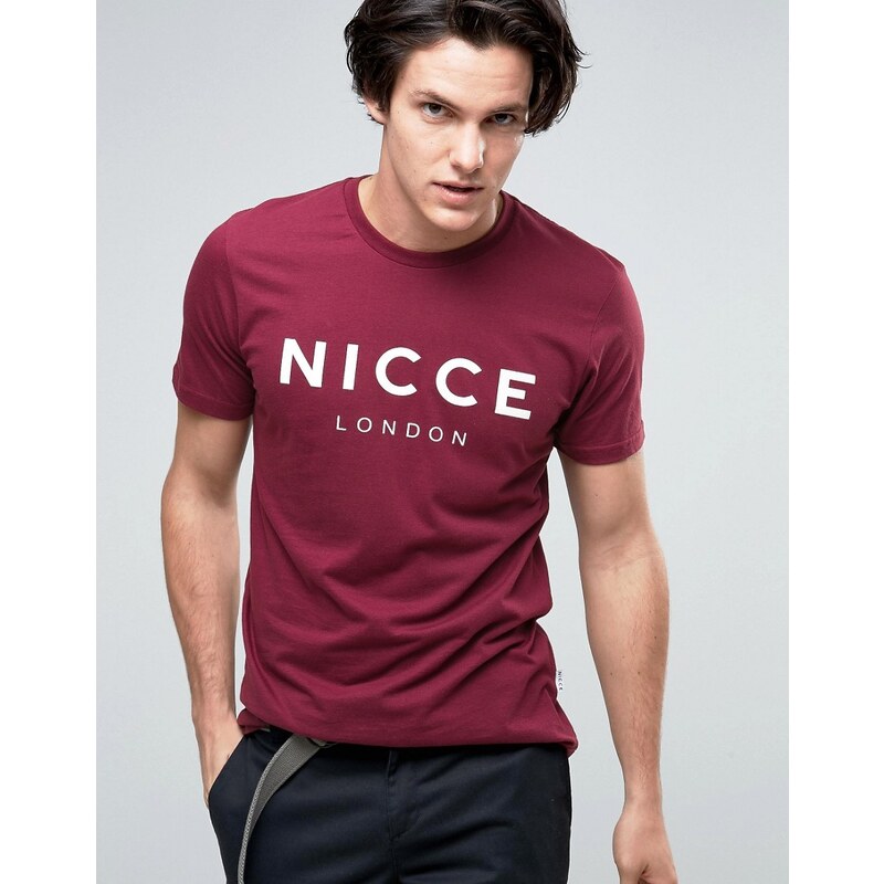 Nicce London - T-shirt avec logo - Rouge