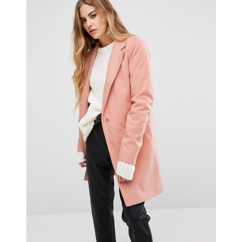 First & I - Trench-coat habillé - Rose