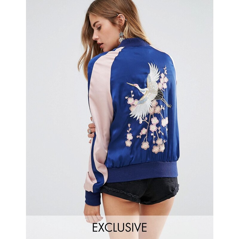 Young Bohemians - Bomber chic brodé - Multi
