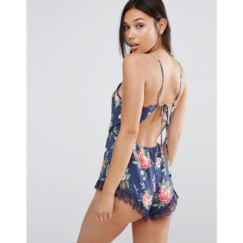 Wildfox - Gypsy Rose - Barboteuse à dos ouvert - Multi